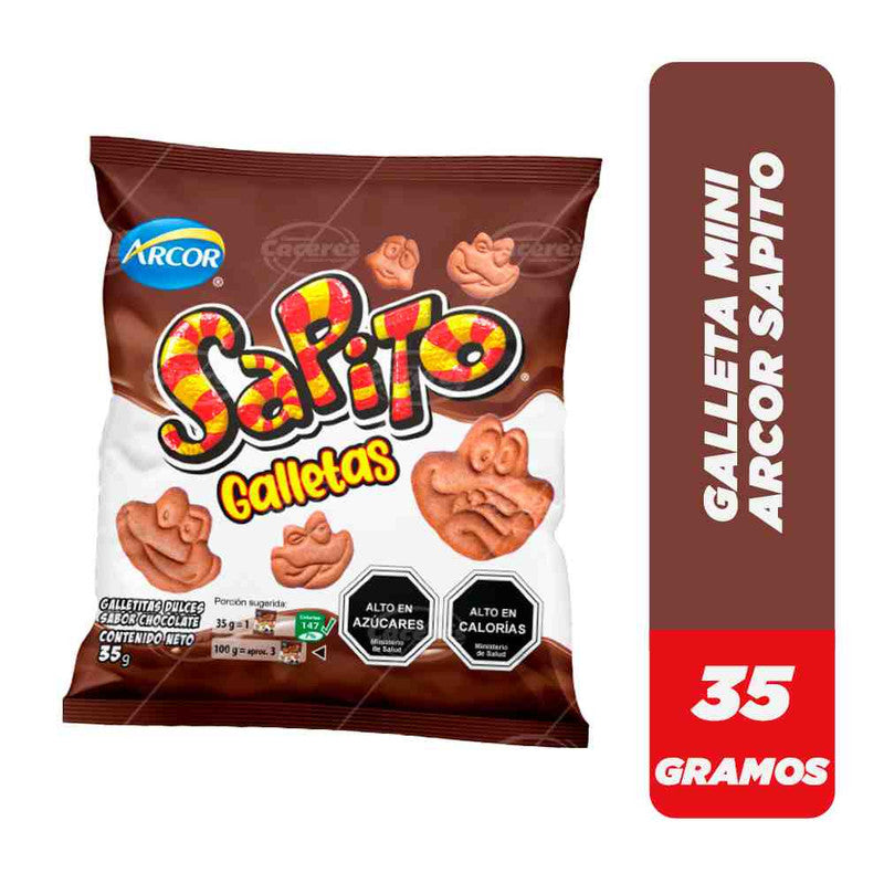 Galletas mini sapito arcor
