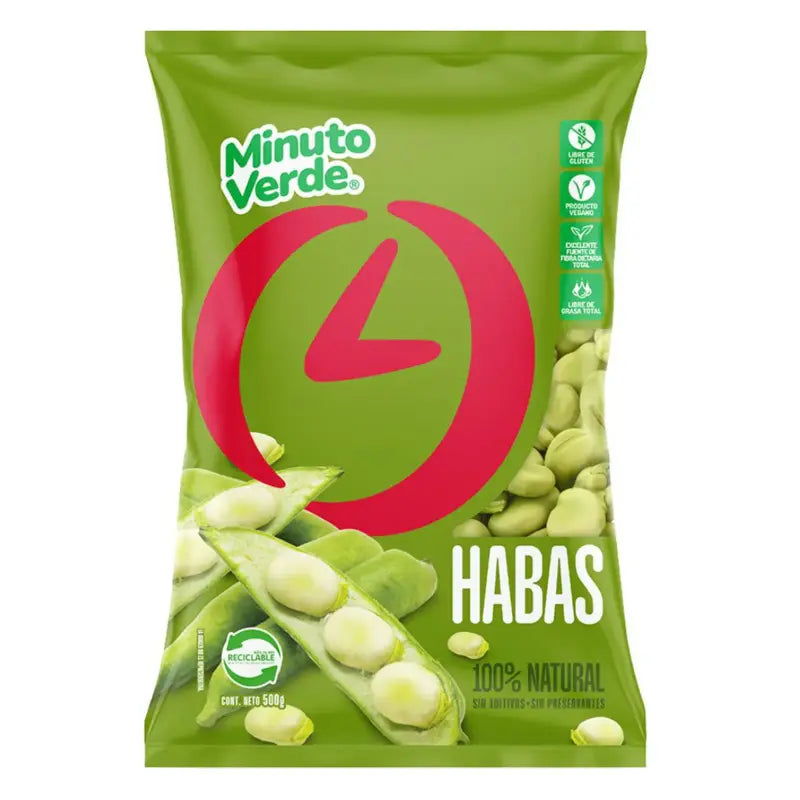 Habas Minuto Verde 500 gr