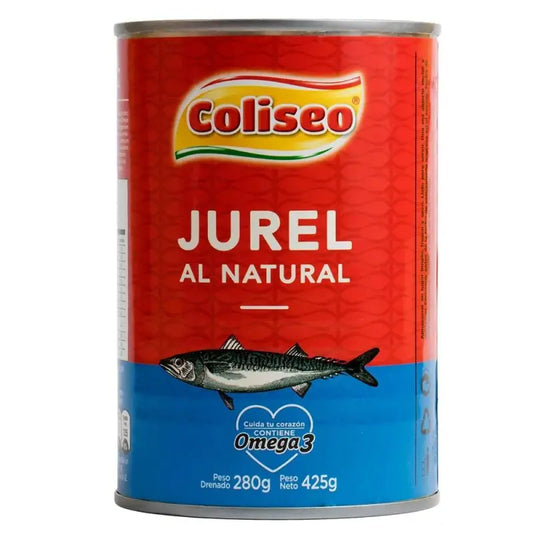 Jurel al Natural Coliseo 425 gr