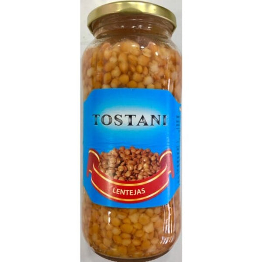 Lentejas frasco 570 tostani