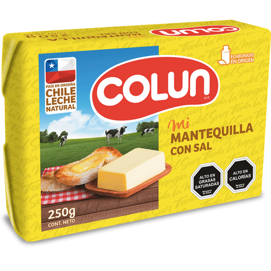 Mantequilla colun 250gr c/sal