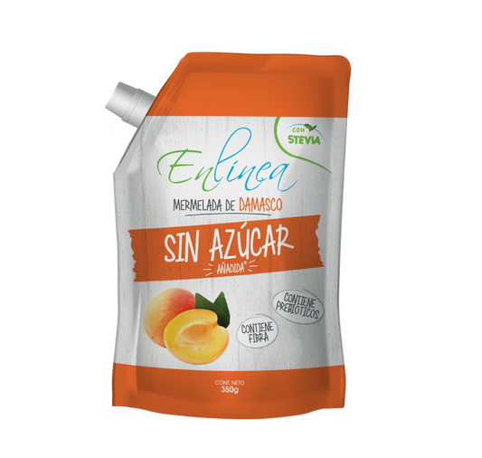 Mermelada damasco en linea doypack 350gr