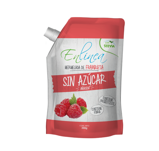 Mermelada frambuesa en linea doypack 350gr