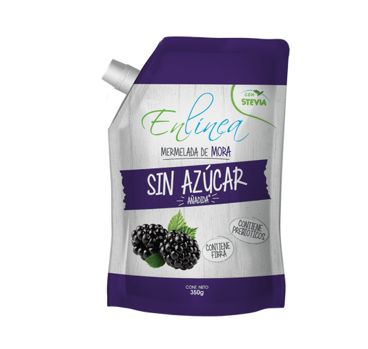 Mermelada mora en linea doypack 350gr