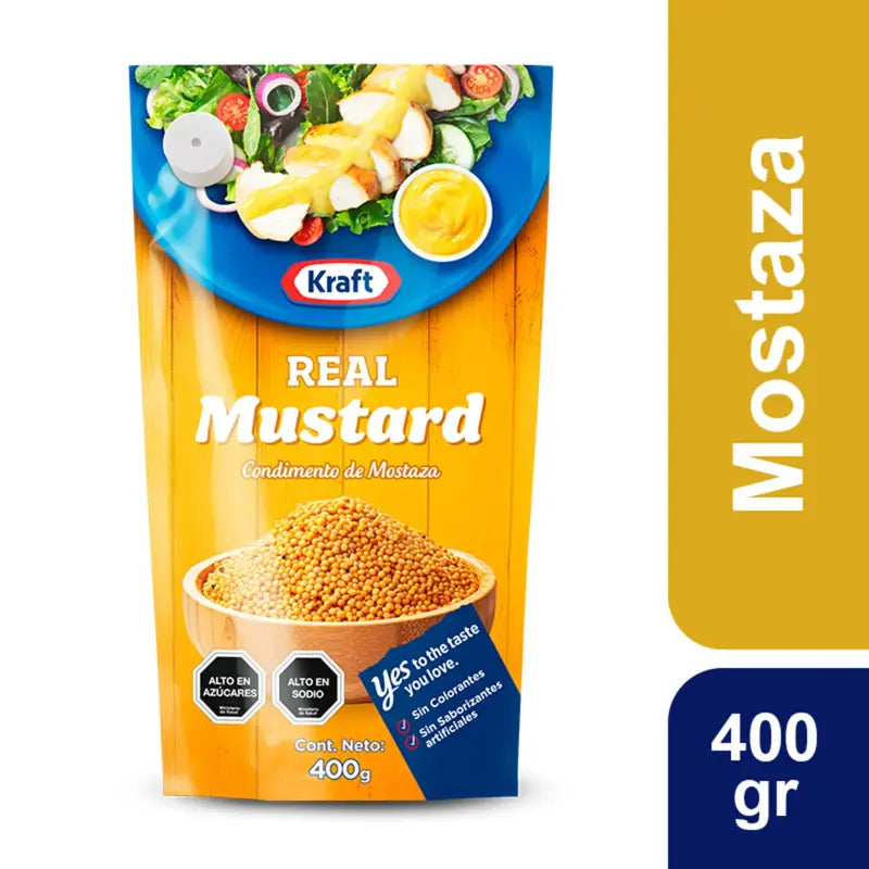 Mostaza kraft 400gr