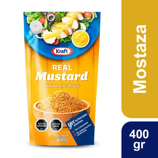 Mostaza kraft 400gr