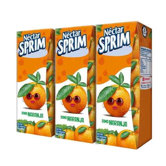 Pack 3 unid sprim naranja