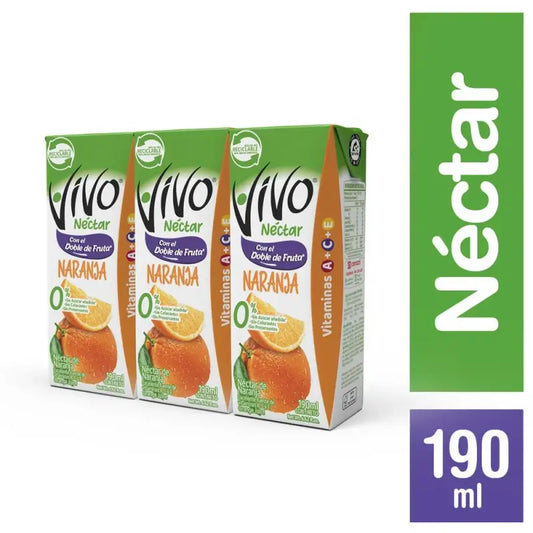 Pack 3 unid vivo naranja