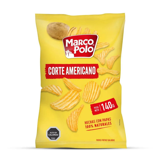 Papas Fritas Marco Polo Corte Americano 140 gr