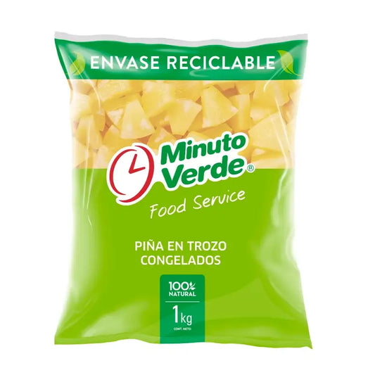 Piña en Trozos Minuto Verde 1 k