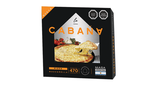 Pizza Mozzarella La Cabaña 470 gr