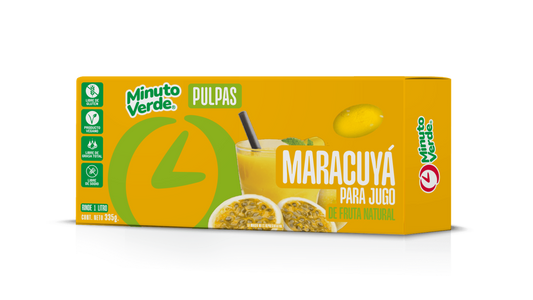 Pulpa Maracuyá Minuto Verde 335 gr