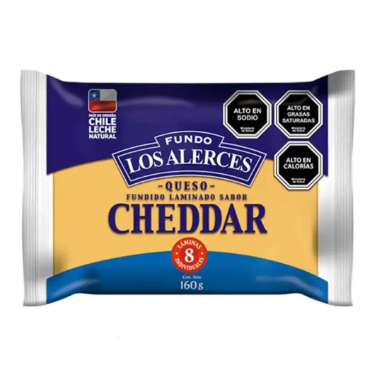 Queso Cheddar Fundo Los Alerces 160 gr