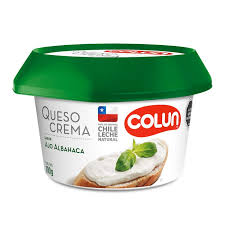 Queso Crema Untable Colun Ajo Y Albahaca 100 Gr