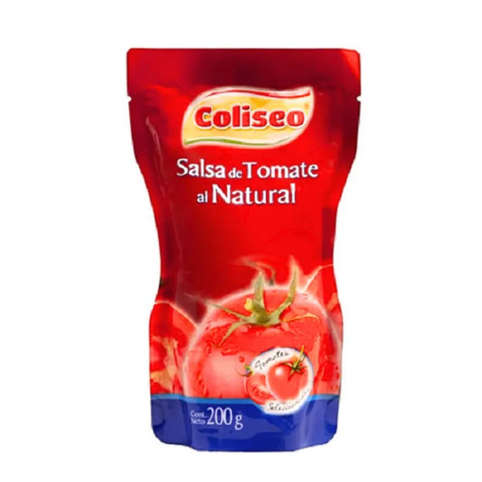 Salsa de tomate natural Coliseo 200gr