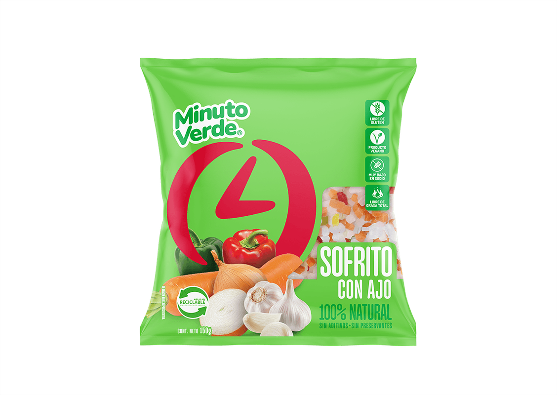 Sofrito con ajo Minuto Verde 200 gr