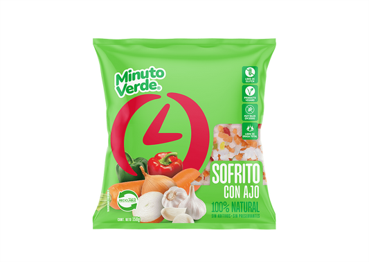 Sofrito con ajo Minuto Verde 200 gr