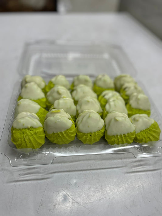 Pasteles de Maicena Pistacho Manjar