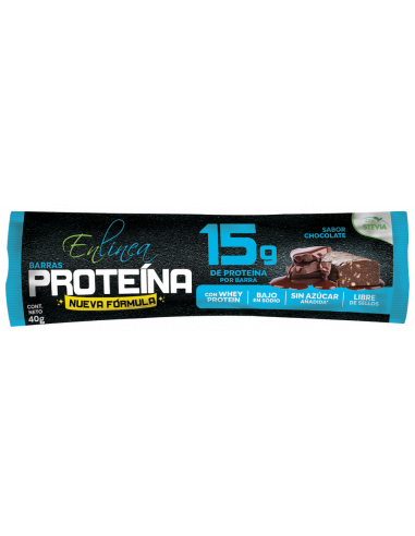 Barra proteina chocolate En Linea 40gr