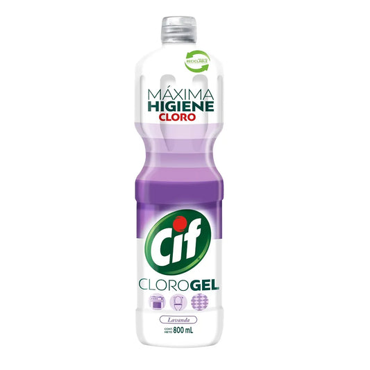 Cloro Gel Cif Lavanda 800 Ml