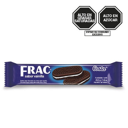 Galletas mini frac vainilla Costa