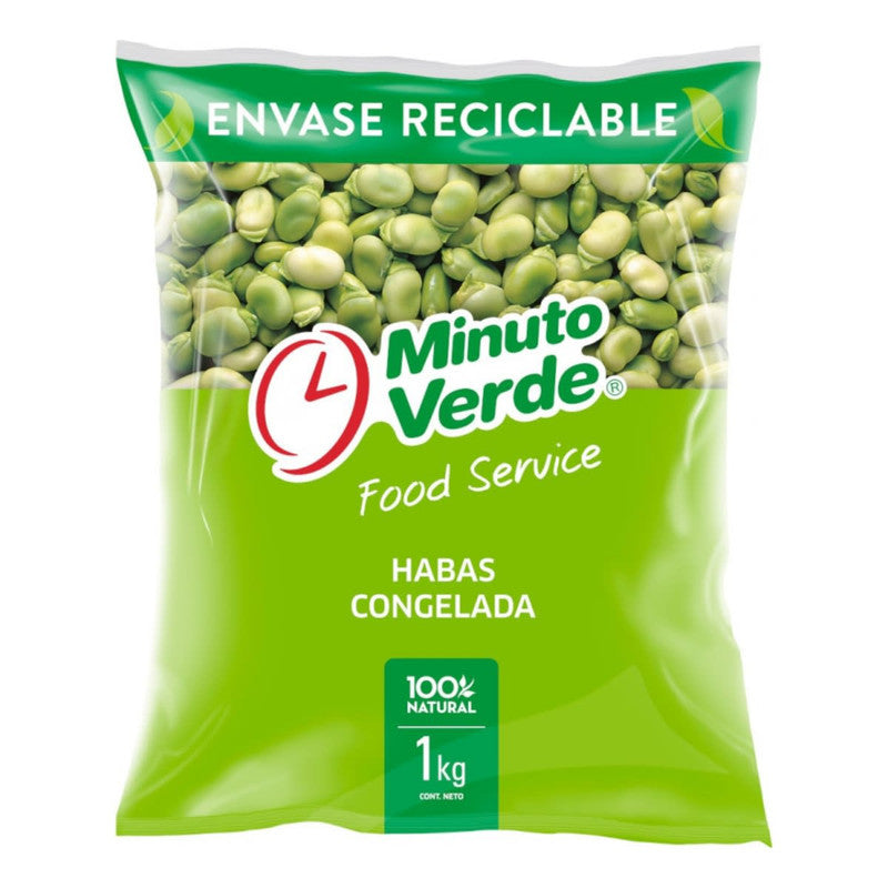 Habas Minuto Verde 1 kg