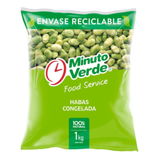 Habas Minuto Verde 1 kg