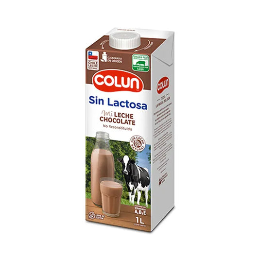 Leche Colun Chocolate Sin Lactosa 1 Lt.