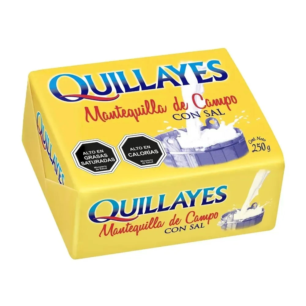 Mantequilla Con Sal Qillayes 250 Gr.