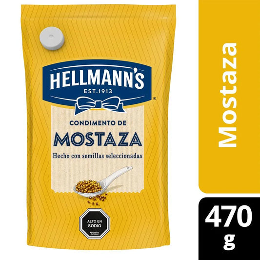 Mostaza Hellmanns 470 Gr
