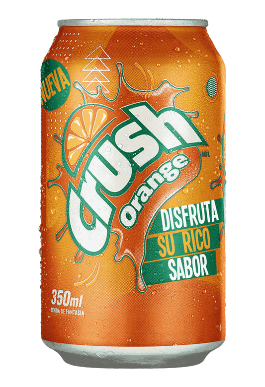 Orange crush lata 350 ml