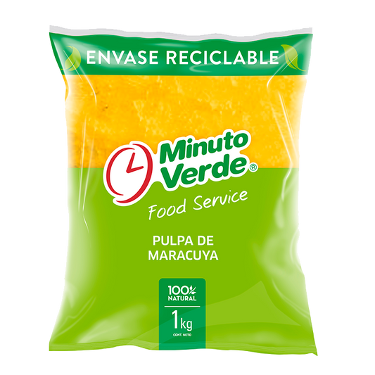 Pulpa de Maracuya Minuto Verde 1 Kg