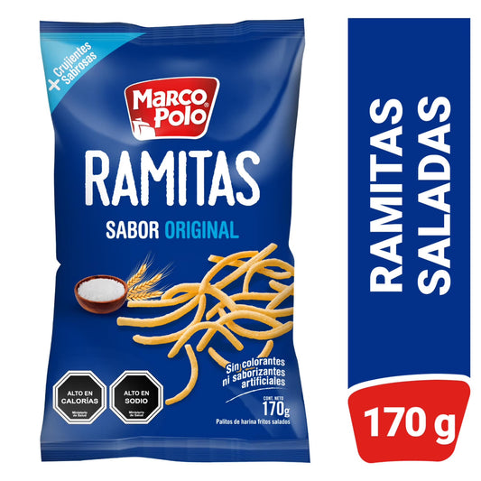 Ramitas Saladas Marco Polo 170 Gr