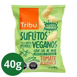 Suflitos Veganos Tomate Albahaca
