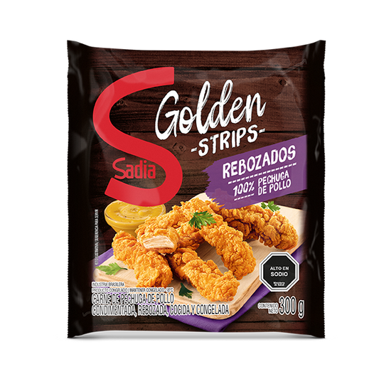 Tiritas de Pollo de Pechuga Rebozadas Sadia 300 Gr
