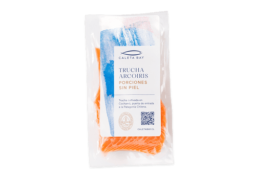 Trucha Arcoiris Porcion Sin Piel Caleta Bay